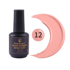 Base coat UV de unghii, Nude Rubber Base Coat FSM 12, 15ml